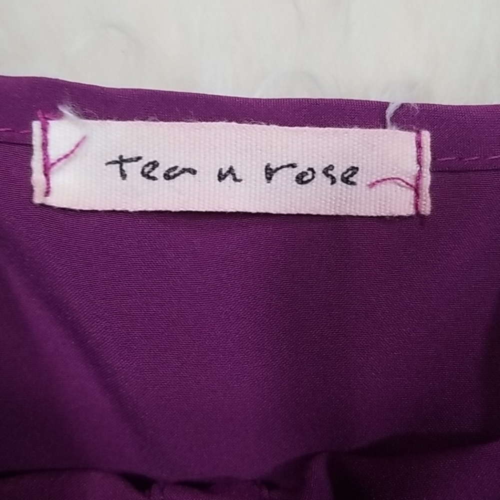 Tea n Rose Violet Tank Top - Picture 3 of 5